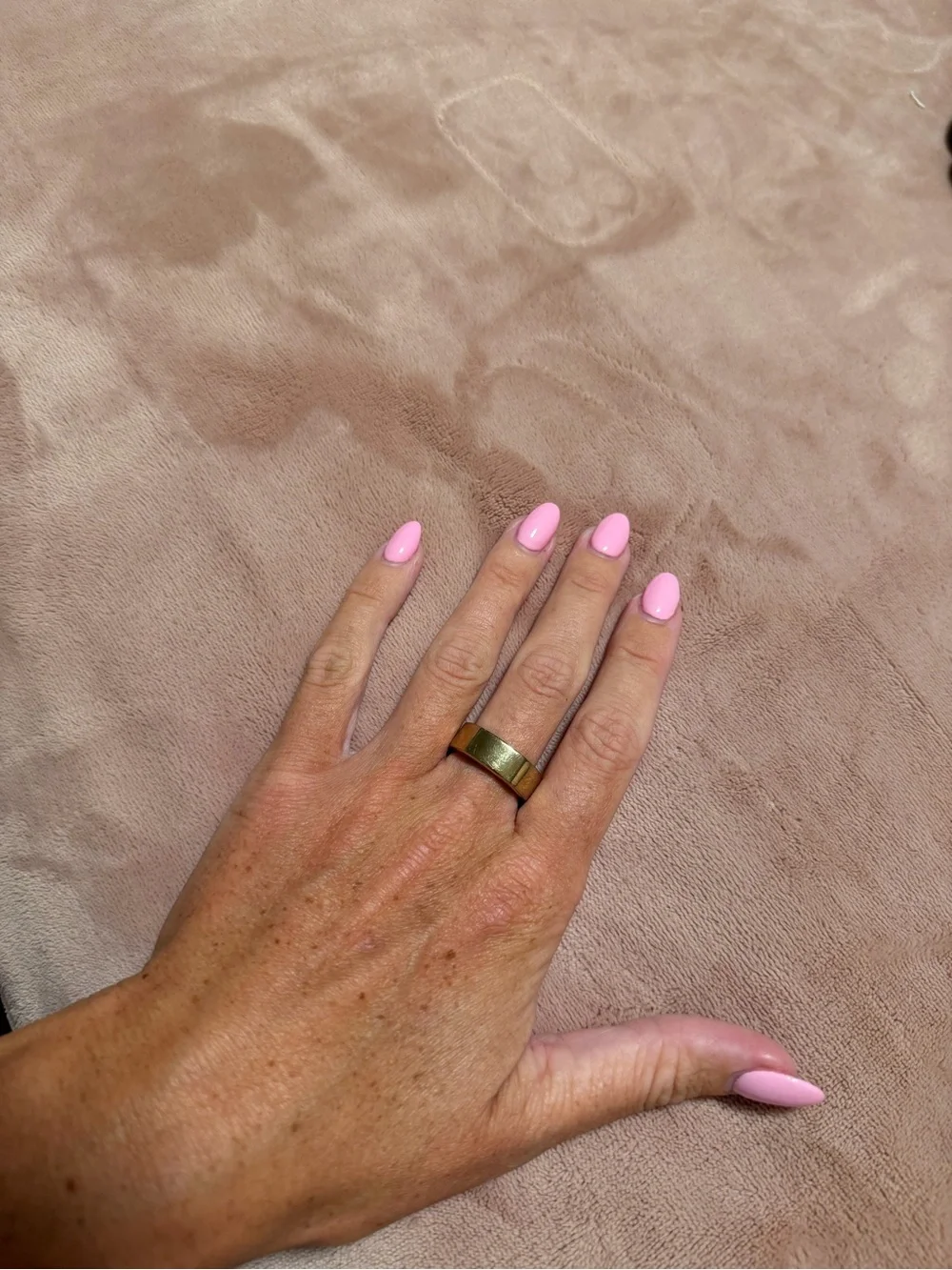 Oura Gold Smart Wellness Heritage Gen 3 Ring - Size 9